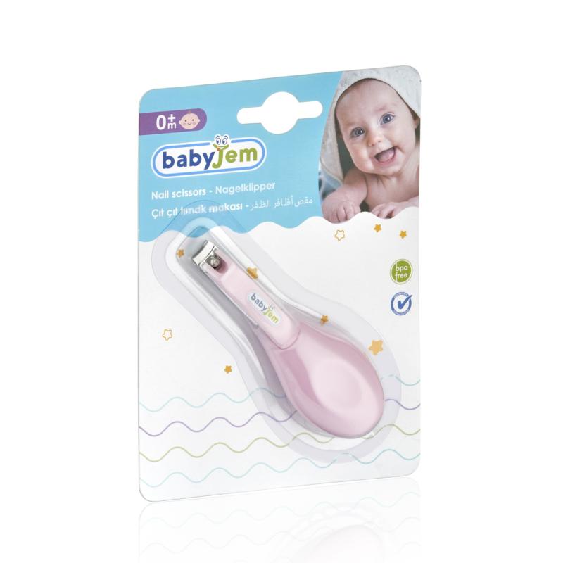 Babyjem%20Bebek%20Kolay%20Kavrama%20%20Çıtçıt%20Tırnak%20Makası%20Pembe