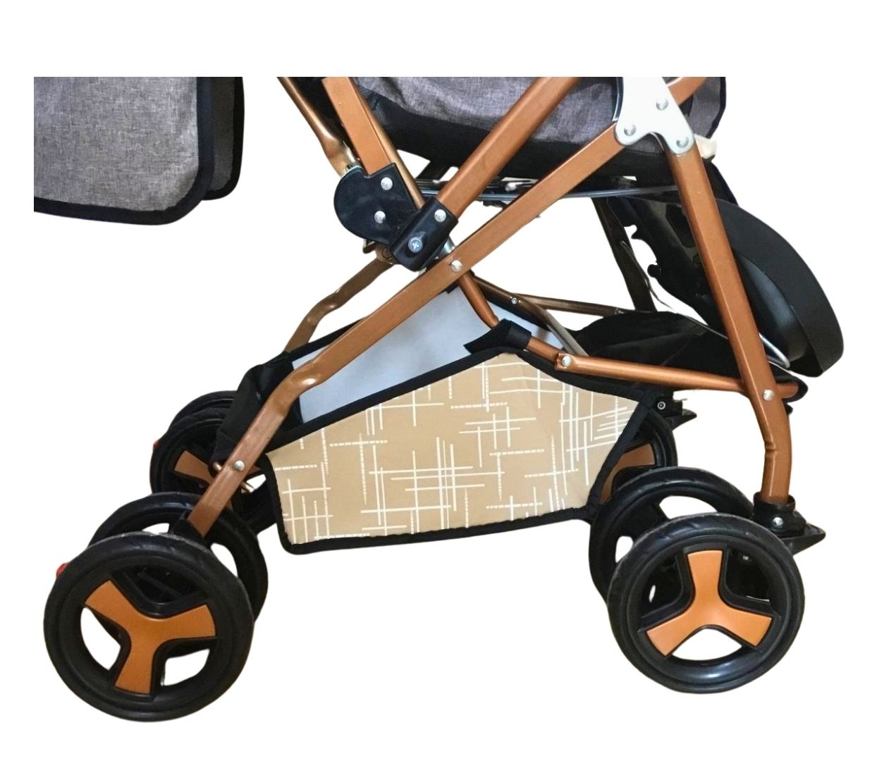 Vavbaby%20Dual%20Comfort%20Line%20Çift%20Yönlü%20Bebek%20Arabası%20Bej-Gold