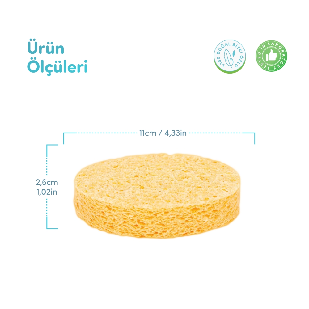 Sevi%20Bebe%20Selülozik%20Banyo%20Süngeri%20Turuncu