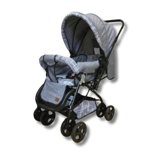 Vavbaby Dual Comfort Line Çift Yönlü Bebek Arabası Gri