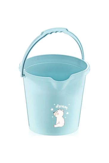 Babyjem Bebek Banyo Kovası Mat Mint 12 Lt