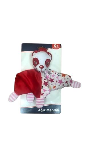 Vavbaby Peluşlu Ağız Mendili Kırmızı Panda